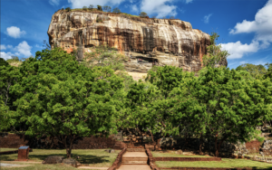 Sigiriya rock fortress in Sri Lanka