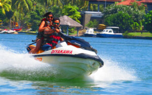 Jet skiing experience in Bentota